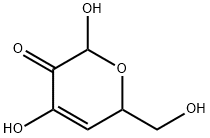 2H-Pyran-3(6H)-one, 2,4-dihydroxy-6-(hydroxymethyl)- (9CI) Structure