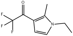 Ethanone, 1-(1-ethyl-2-methyl-1H-pyrrol-3-yl)-2,2,2-trifluoro- (9CI) Structure