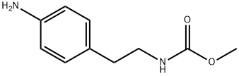 [2-(4-AMINO-PHENYL)-ETHYL]-CARBAMIC ACID METHYL ESTER Structure