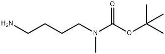 tert-Butyl N-(3-aminopropyl)-N-methylcarbamate Structure