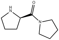 피롤리딘,1-[(2R)-2-피롤리디닐카르보닐]-(9CI) 구조식 이미지