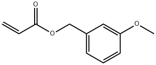 2-Propenoic acid (3-methoxyphenyl)methyl ester Structure