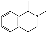 1,2,3,4-테트라하이드로-1,2-디메틸이소퀴놀린 구조식 이미지