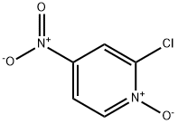 2-Chloro-4-nitropyridine 1-oxide 구조식 이미지