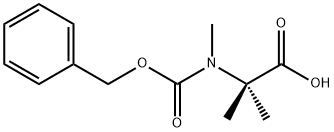 N-CARBOBENZYLOXY-N,2-DIMETHYLALANINE Structure