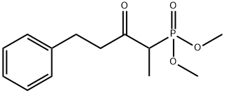 디메틸(3-옥소-5-페닐펜탄-2-일)포스포네이트 구조식 이미지