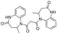 1,3-bis(3-methyl-5-oxo-2,6-diazabicyclo[5.4.0]undeca-7,9,11-trien-2-yl )propane-1,3-dione Structure