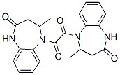 1,2-bis(3-methyl-5-oxo-2,6-diazabicyclo[5.4.0]undeca-7,9,11-trien-2-yl )ethane-1,2-dione Structure