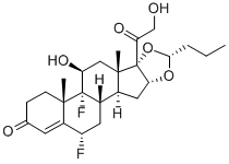 Rofleponide Structure