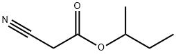 1-methylpropyl cyanoacetate Structure