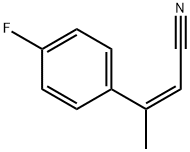 2-Бутеннитрил,3-(4-фторфенил)-,(Z)-(9CI) структурированное изображение