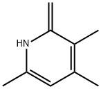 Pyridine, 1,2-dihydro-3,4,6-trimethyl-2-methylene- (9CI) Structure