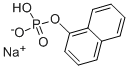 ALPHA-NAPHTHYL ACID PHOSPHATE MONOSODIUM SALT Structure