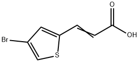 3-(4-BROMO-2-THIENYL)ACRYLIC ACID Structure