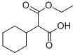 2-CYCLOHEXYL-MALONIC ACID MONOETHYL ESTER Structure