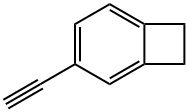 Bicyclo[4.2.0]octa-1,3,5-triene, 3-ethynyl- (9CI) Structure