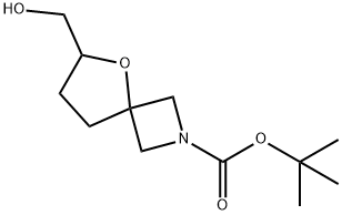 Tert-Butyl 6-(Hydroxymethyl)-5-Oxa-2-Azaspiro[3.4]Octane-2-Carboxylate Structure