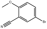 5-Bromo-2-methoxybenzonitrile 구조식 이미지