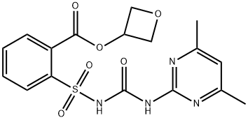 Oxasulfuron Structure