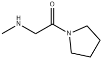 2-METHYLAMINO-1-PYRROLIDIN-1-YL-ETHANONE X HCL >98% Structure