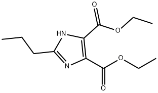 Diethyl 2-propylImidazoledicarbonate Structure