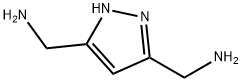 1H-Pyrazole-3,5-dimethanamine(9CI) Structure