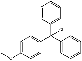 4-Methoxytriphenylmethyl chloride 구조식 이미지
