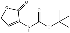 Carbamic acid, (2,5-dihydro-2-oxo-3-furanyl)-, 1,1-dimethylethyl ester (9CI) Structure
