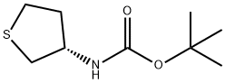 Carbamic acid, (tetrahydro-3-thienyl)-, 1,1-dimethylethyl ester, (S)- (9CI) Structure