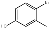 4-Bromo-3-methylphenol 구조식 이미지