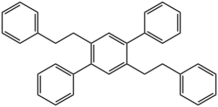 2',5'-Diphenethyl-1,1':4',1''-terbenzene 구조식 이미지