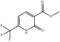 methyl 2-oxo-6-(trifluoromethyl)-1,2-dihydropyridine-3-carboxylate Structure