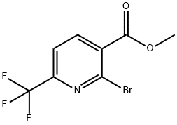 Метил-2-бром-6-(трифторметил)никотинат структурированное изображение