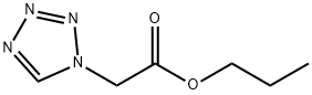 1H-Tetrazole-1-aceticacid,propylester(9CI) Structure