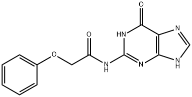 N2-Phenoxyacetyl Guanine Structure