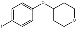 4-(4-Iodophenoxy)tetrahydropyran Structure