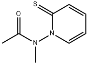 Acetamide,  N-methyl-N-(2-thioxo-1(2H)-pyridinyl)- Structure