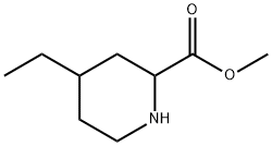4-ETHYL-PIPERIDINE-2-CARBOXYLIC ACID METHYL ESTER Structure