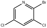 2-Bromo-3,5-dichloropyridine 구조식 이미지