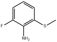 Benzenamine, 2-fluoro-6-(methylthio)- (9CI) Structure