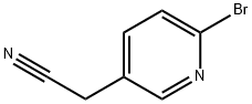 (6-BROMO-PYRIDIN-3-YL)-ACETONITRILE Structure