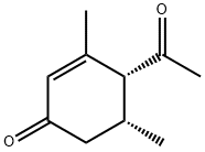 2-시클로헥센-1-온,4-아세틸-3,5-디메틸-,시스-(9CI) 구조식 이미지