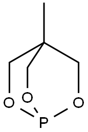 Ethylidynetris(methyleneoxy)phosphine Structure