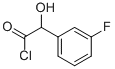 Benzeneacetyl chloride, 3-fluoro-alpha-hydroxy- (9CI) Structure