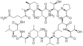 LAXAPHYCIN B Structure