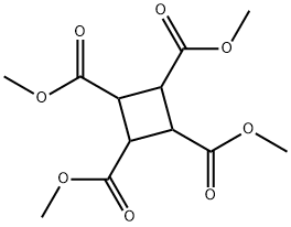 tetramethyl-1,2,3,4-cyclobutanetetracarboxylate 구조식 이미지