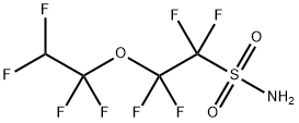 1,1,2,2-TETRAFLUORO-2-(1,1,2,2-TETRAFLUOROETHOXY)-ETHANESULFONAMIDE Structure