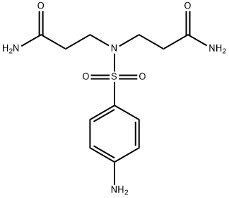 3,3'-(sulphanilylimino)bispropionamide  Structure
