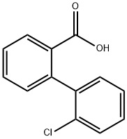 2-BIPHENYL-2'-CHLORO-CARBOXYLIC ACID
 Structure