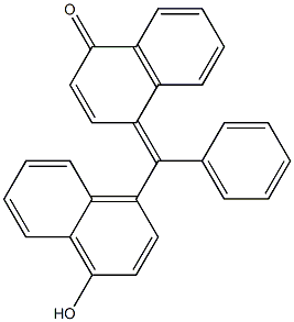 p-나프톨벤제인 구조식 이미지